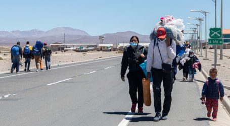 Municipalidad de Caldera informó la llegada de 40 migrantes venezolanos