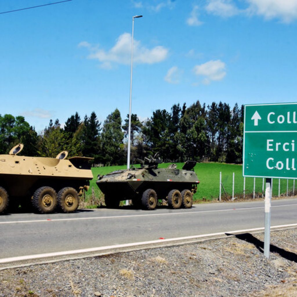 Sofofa pide extender facultades de las FF.AA. en la macrozona sur