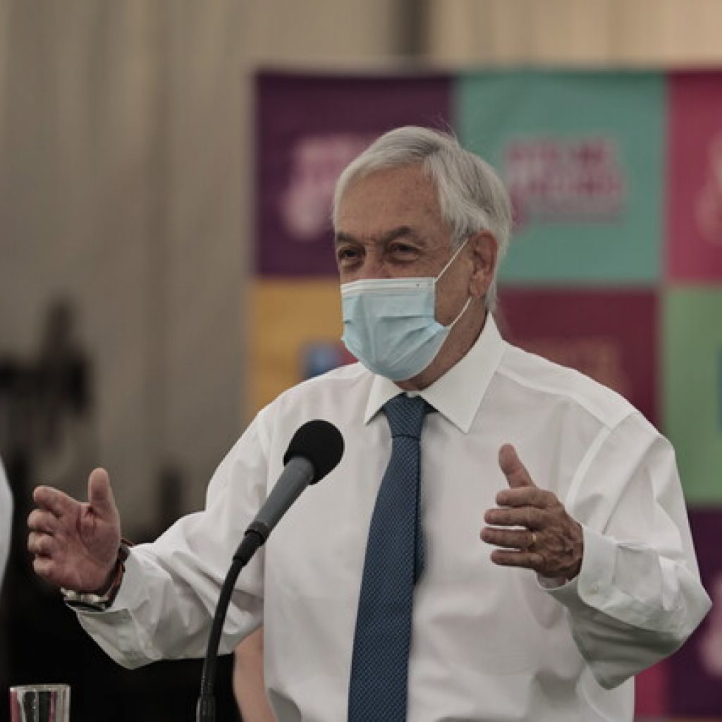 Presidente Piñera dio inicio a vacunación de 4a dosis a mayores de 55 años