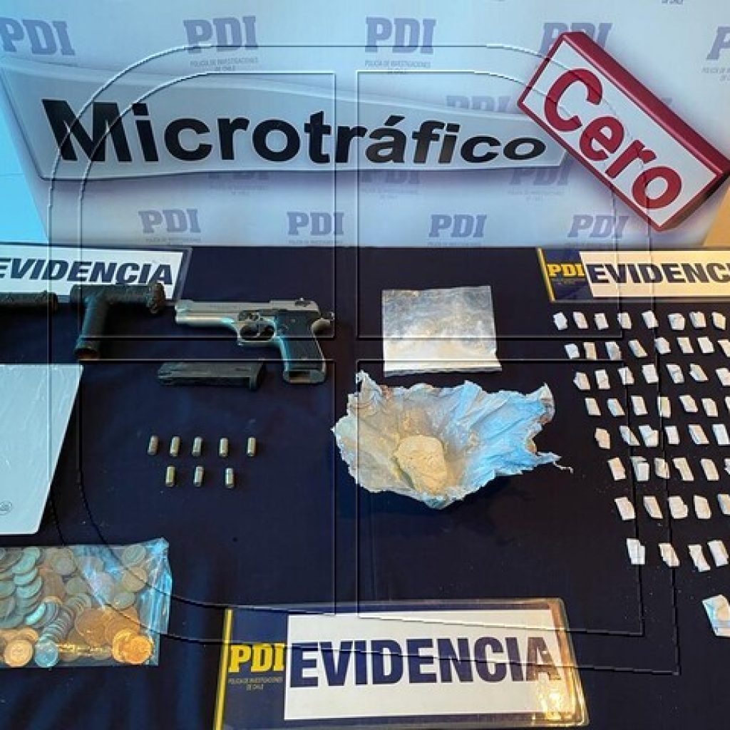 PDI de Valparaíso detiene a 3 personas e incauta armas en operativo MT-Cero