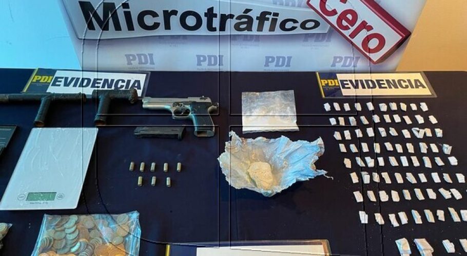 PDI de Valparaíso detiene a 3 personas e incauta armas en operativo MT-Cero