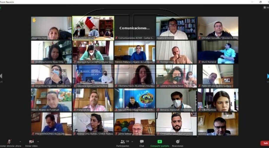 Municipios se reunieron con el ministro de Salud, Enrique Paris