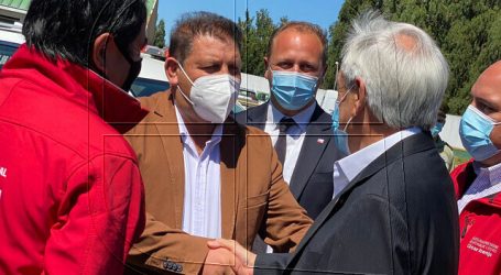 Alcalde de La Unión solicitó aumento de recursos al Presidente Piñera