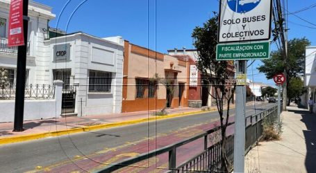 La Serena: Comenzó marcha blanca de cámaras de fiscalización en calle Colón