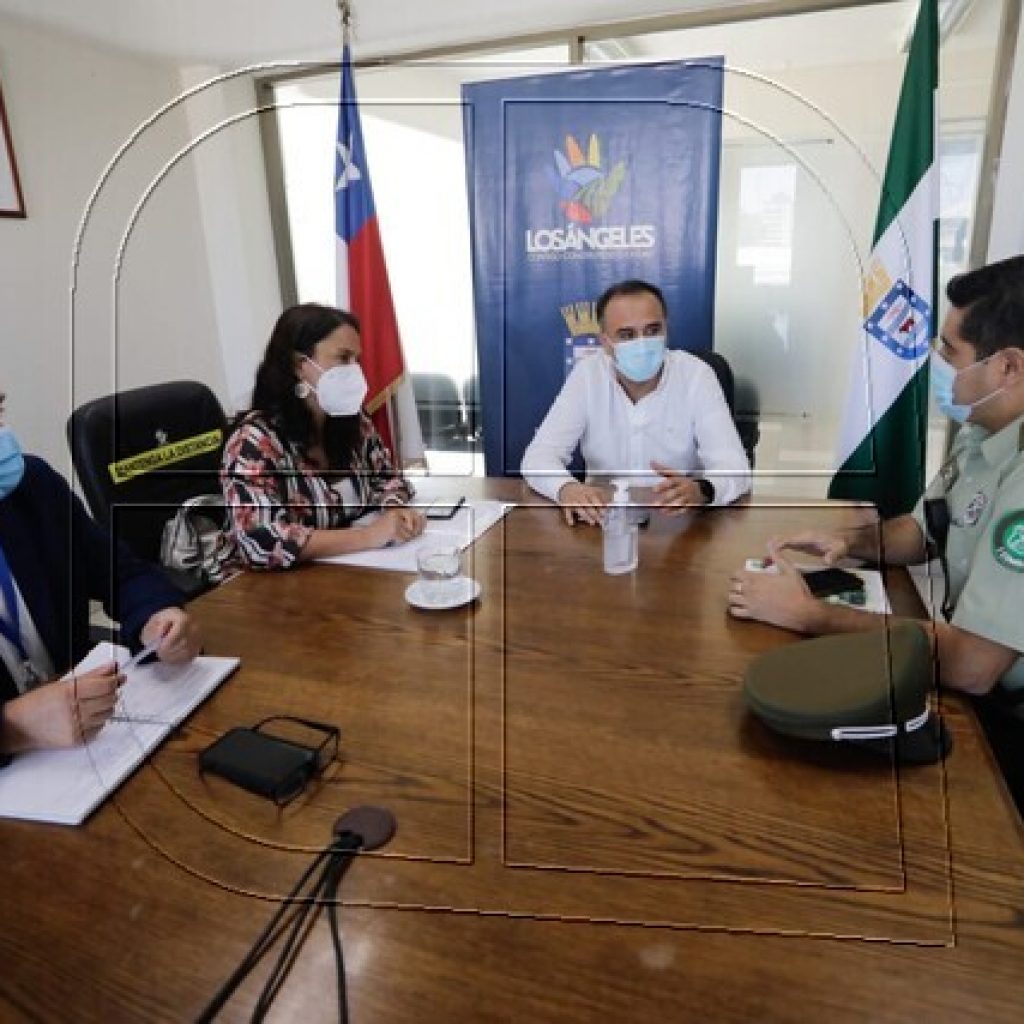 Proyectan fortalecer la seguridad ciudadana en la comuna de Los Ángeles
