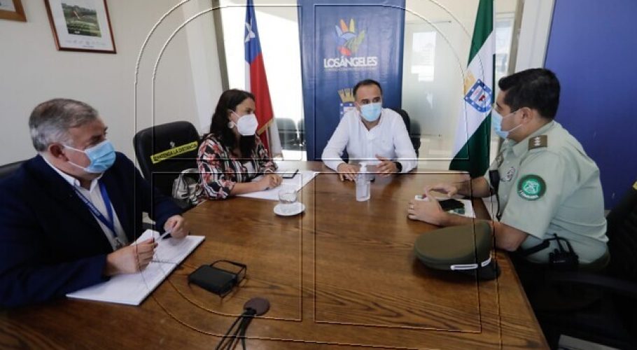 Proyectan fortalecer la seguridad ciudadana en la comuna de Los Ángeles