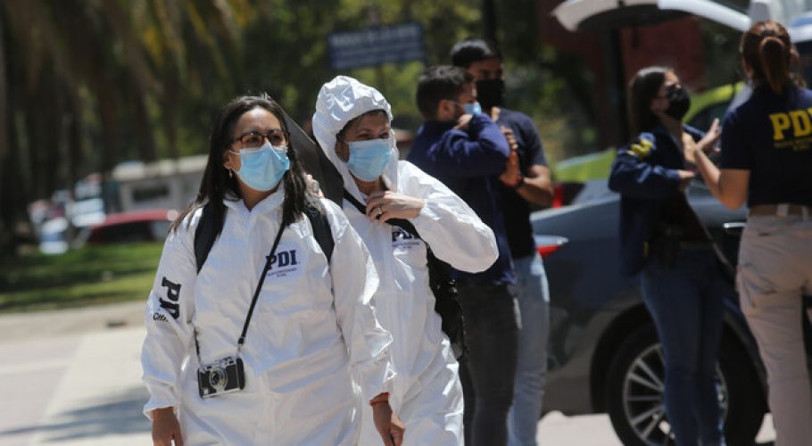 PDI investiga doble homicidio en cité de la comuna de Quinta Normal