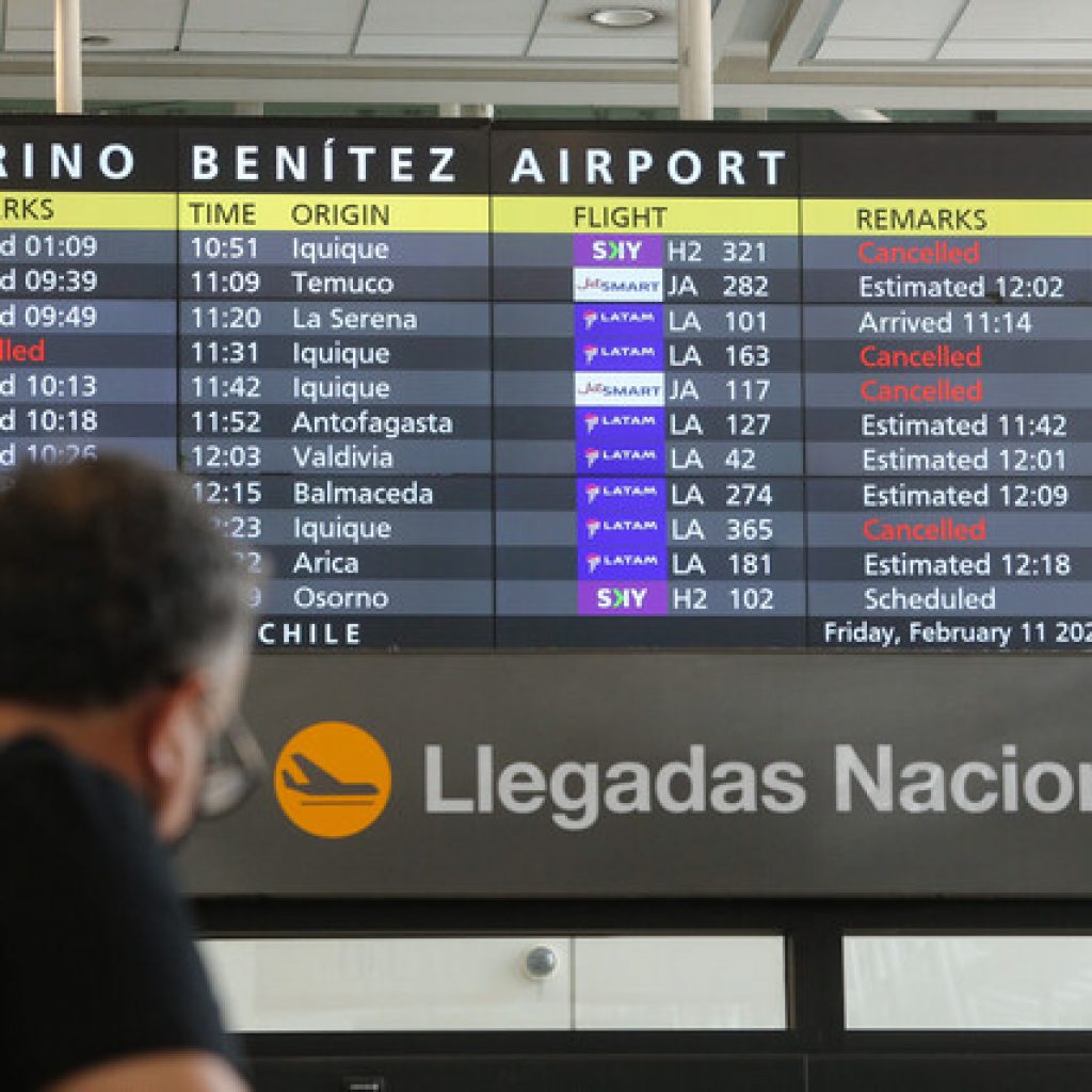 SKY confirmó suspensión de todos los vuelos desde y hacia Iquique