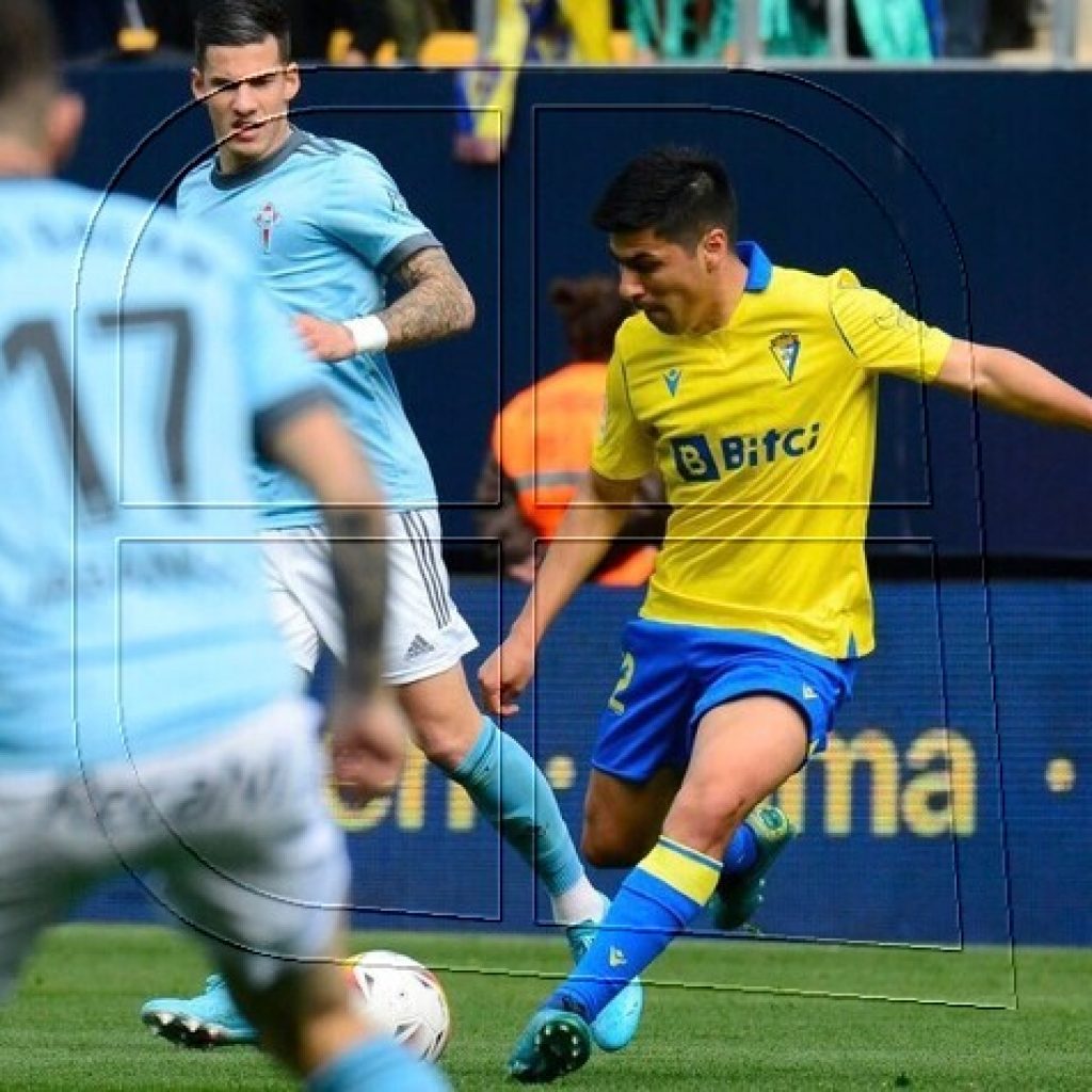 España: Tomás Alarcón fue titular en empate de Cádiz CF ante Celta de Vigo