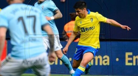 España: Tomás Alarcón fue titular en empate de Cádiz CF ante Celta de Vigo