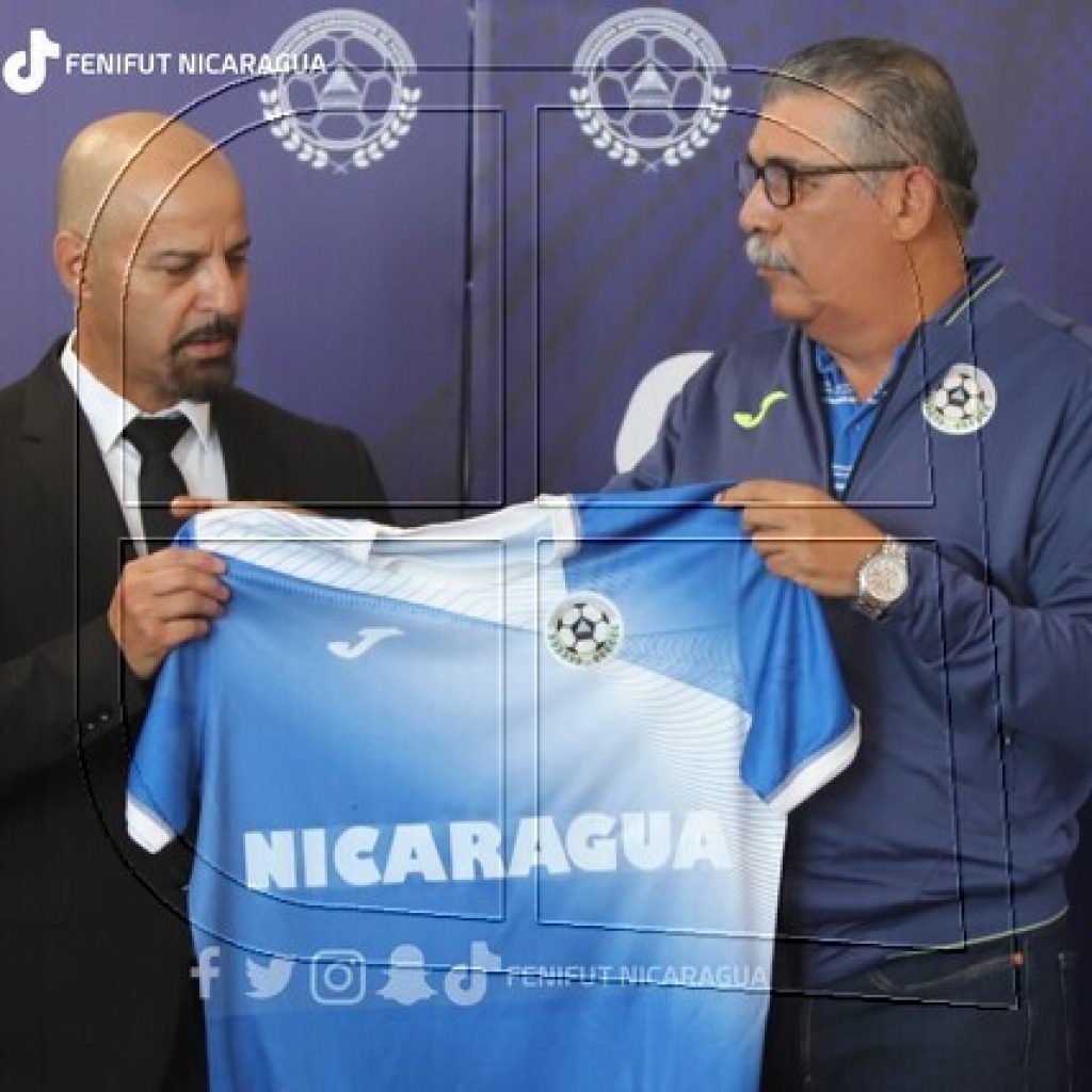 Marco Antonio Figueroa fue presentado como nuevo seleccionador de Nicaragua