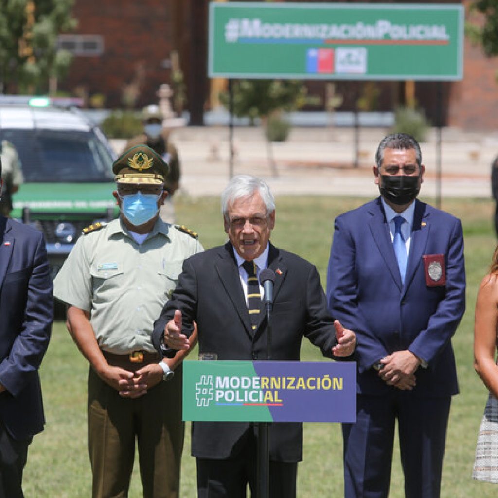 Presidente Piñera destaca nueva Ley de Modernización de las Policías