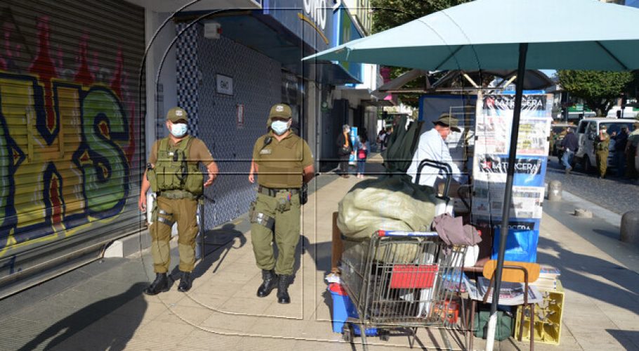 Viña del Mar: Realizan operativo municipal para despejar comercio informal