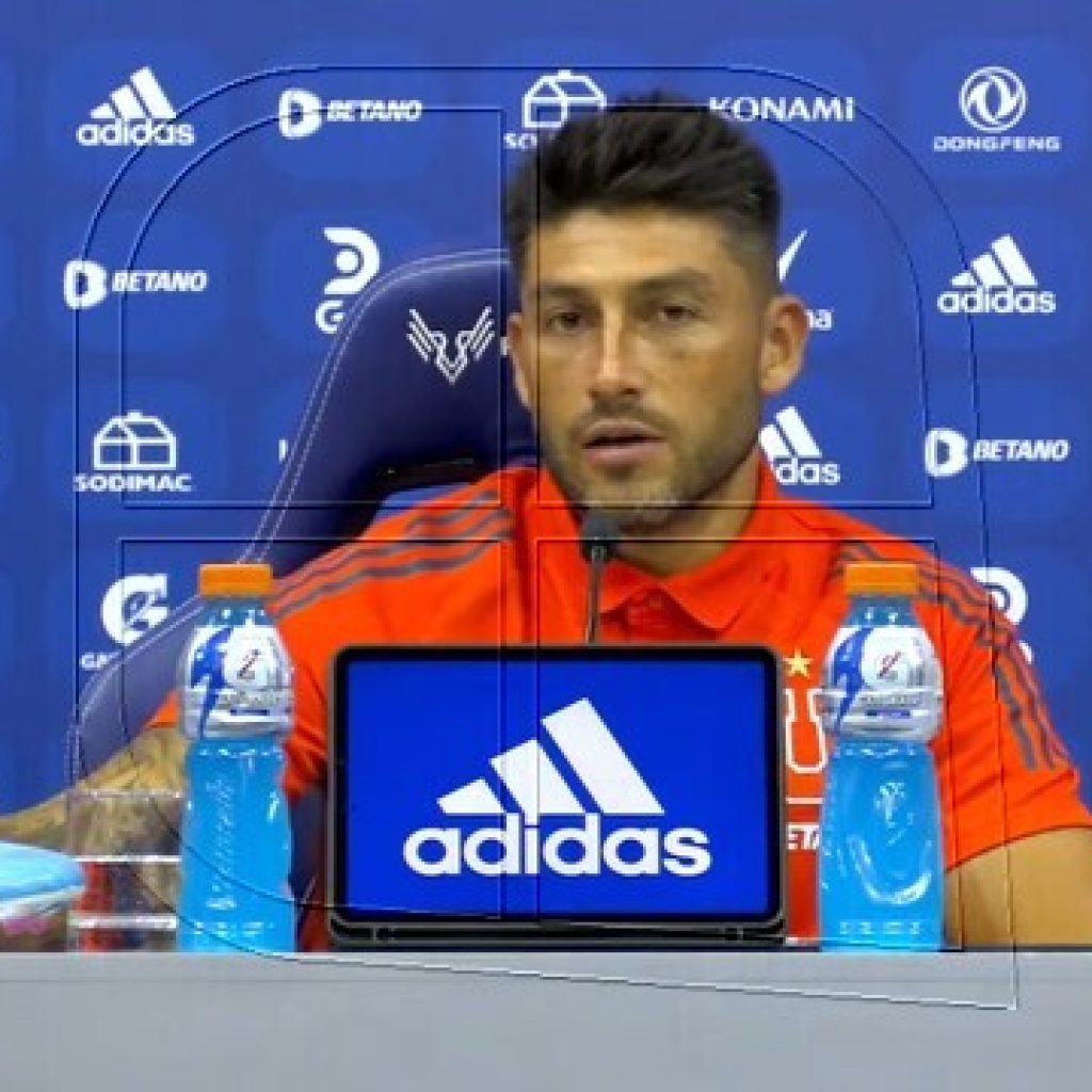 Álvaro Brun fue presentado como nuevo jugador de Universidad de Chile