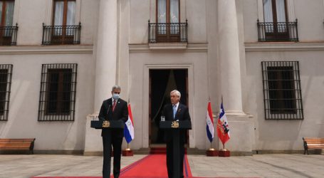 Piñera recibe en visita oficial al Presidente de Paraguay