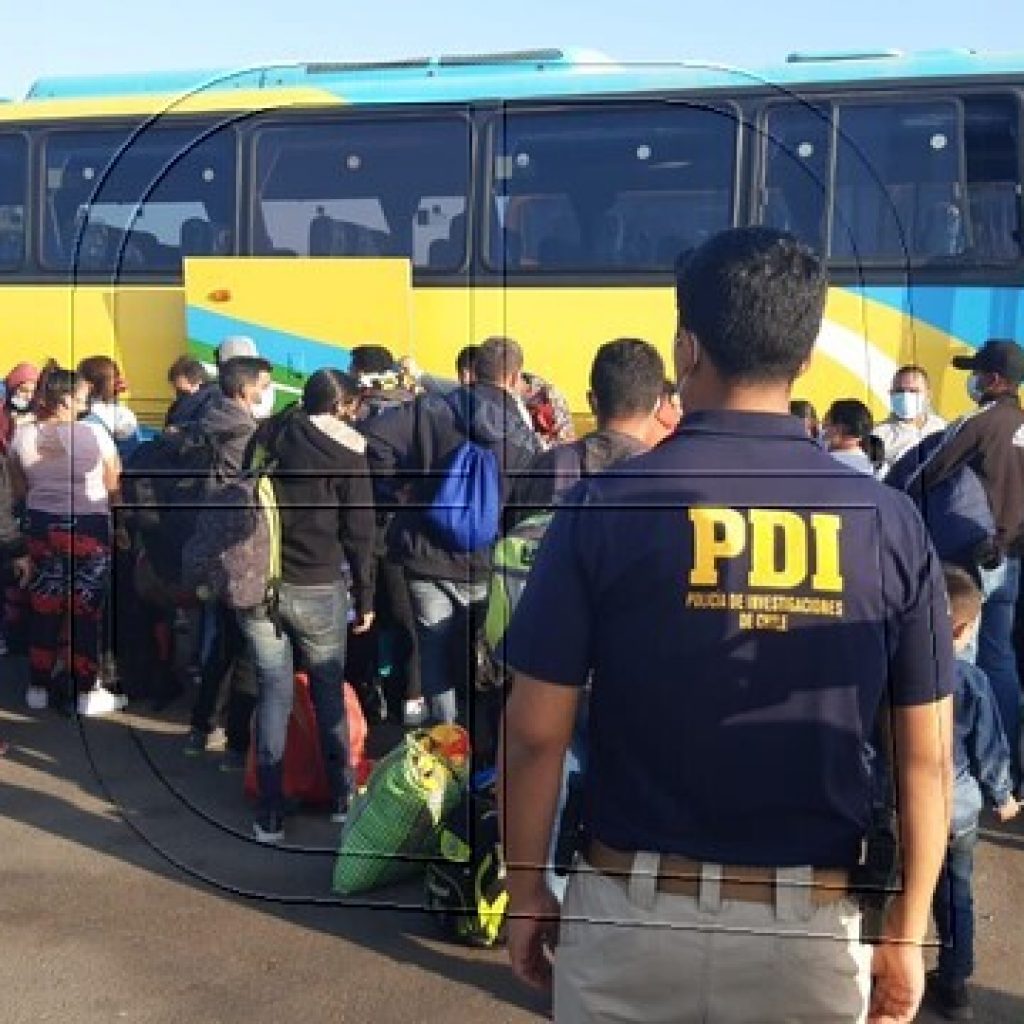 PDI denunció a 63 extranjeros por ingreso clandestino