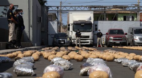PDI de Arica incautó más de una tonelada de droga con destino a la capital