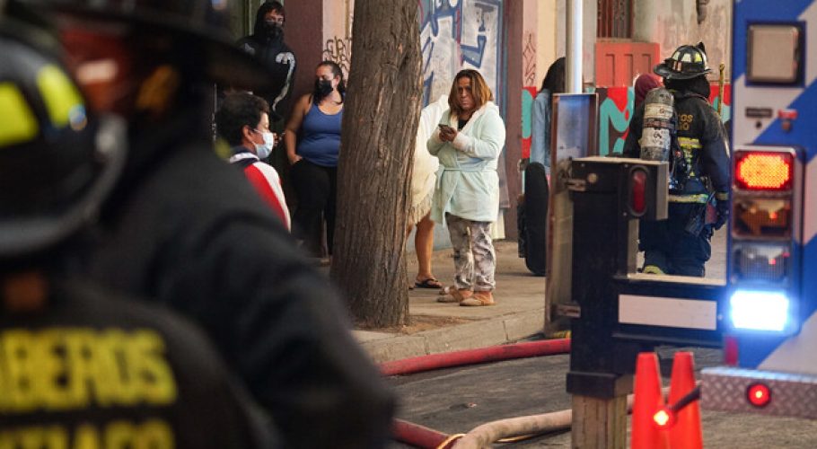 Incendio afectó al Club de Abstemios en el Barrio Yungay