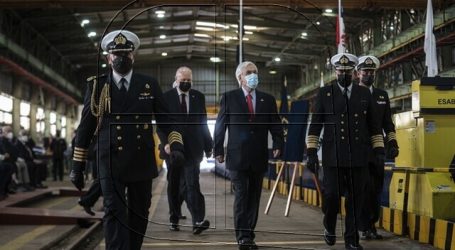 Piñera encabeza ceremonia de inicio de construcción de 1er buque multipropósito
