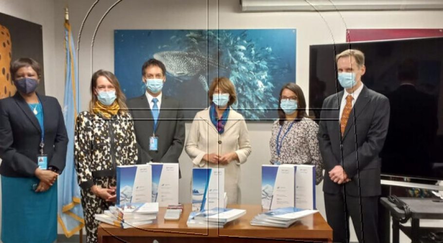 Chile presenta su Plataforma Continental al oeste de la Península Antártica