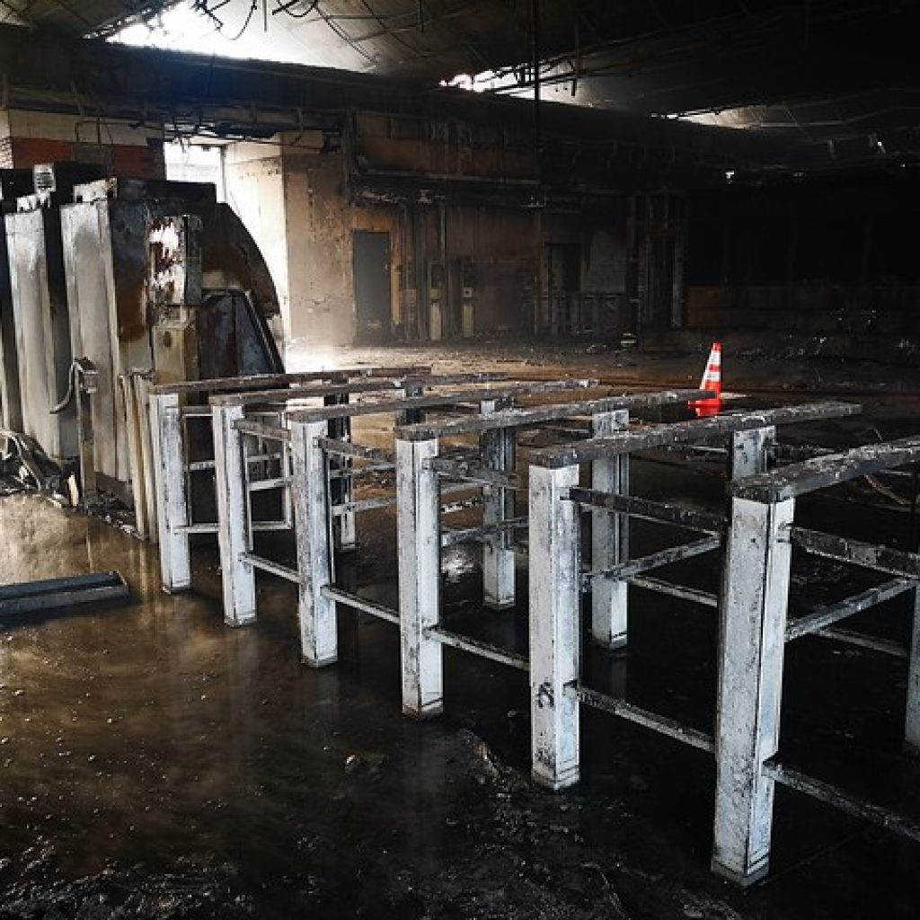 Declaran culpable a acusado de incendiar metro San Pablo en el estallido social