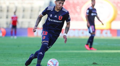 Camilo Moya recibió dos fechas de suspensión en Universidad de Chile