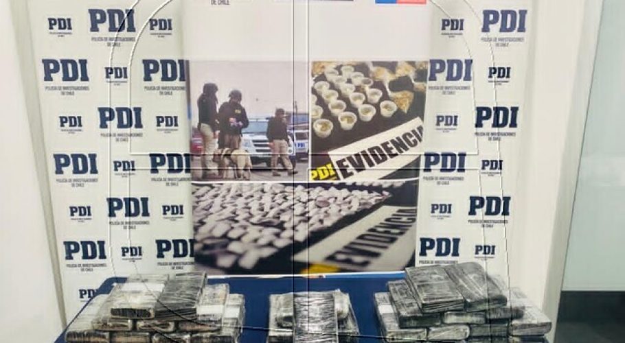 PDI incauta más de 34 kilos de droga en operativo en Arica