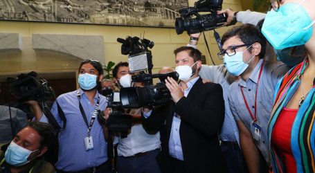 El Presidente electo Gabriel Boric se despidió de la Cámara