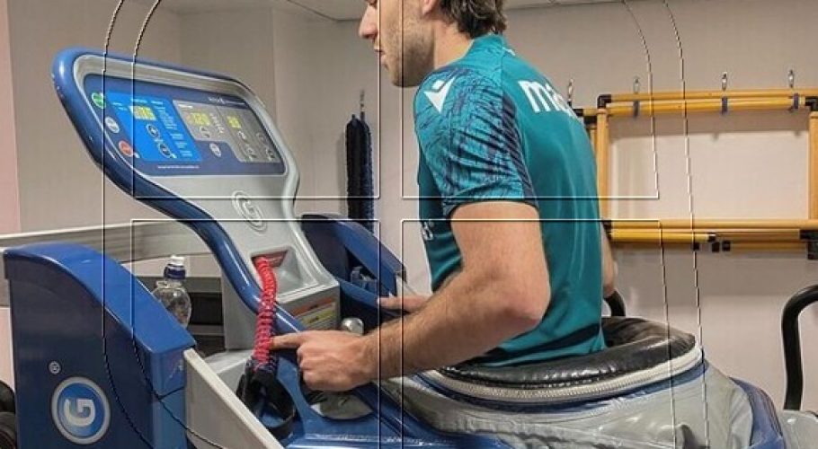 Ben Brereton mostró como avanza su recuperación para volver a las canchas