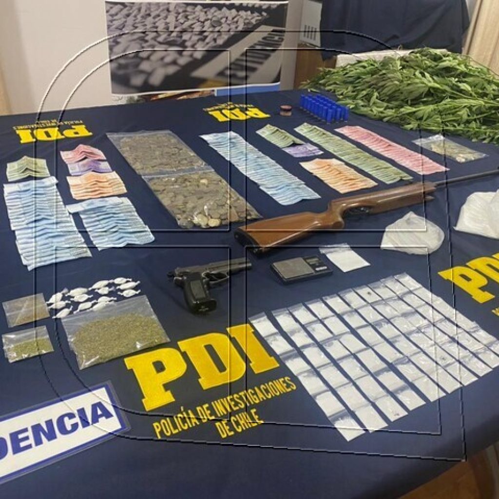 PDI detuvo a tres sujetos en operativo MT-Cero en Olmué