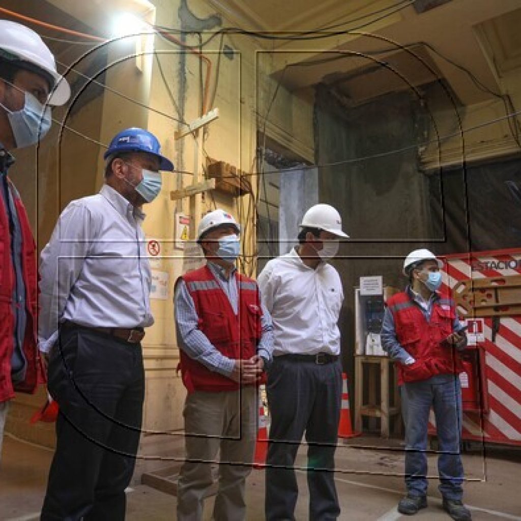 MOP supervisa trabajos de recuperación del edificio de la Intendencia del Maule