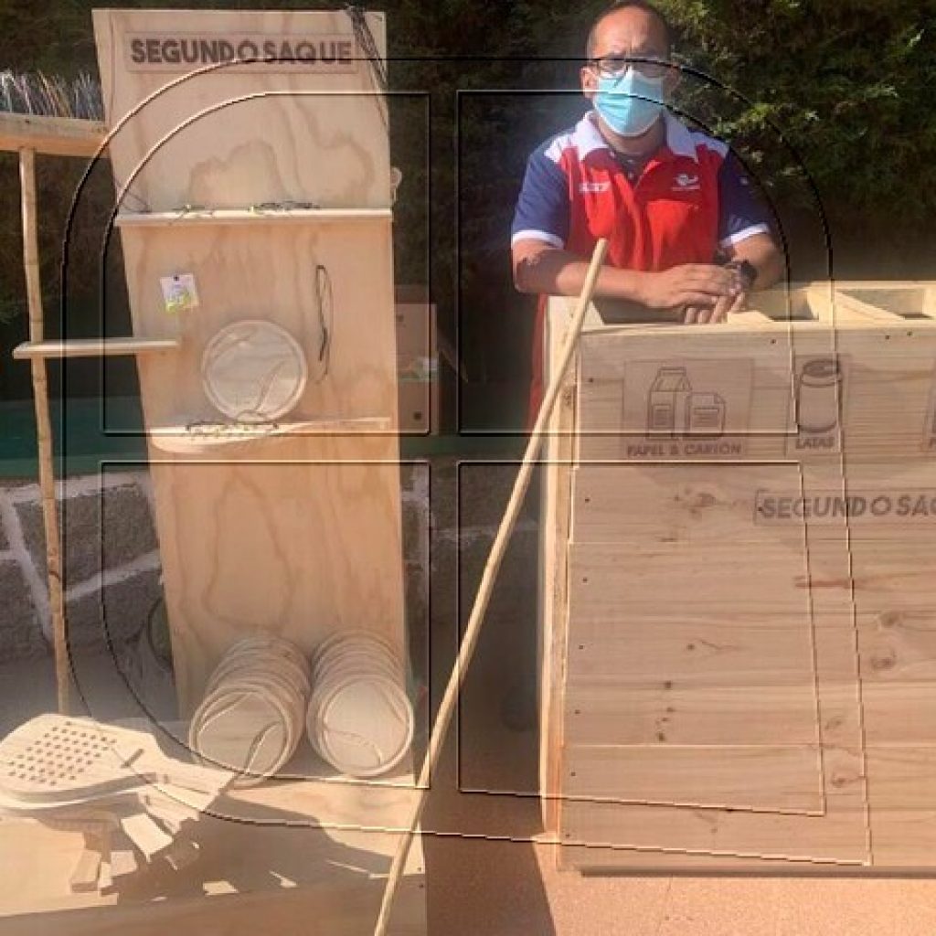 Viña del Mar: Reciclan raquetas y las convierten en utensilios de cocina