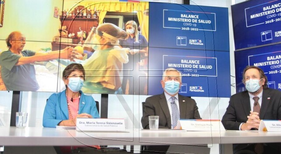 Ministerio de Salud realiza balance de gestión COVID-19