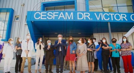 Paris participa en inauguración de Centro de Salud Familiar en Huechuraba