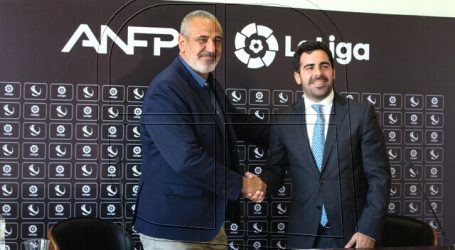 LaLiga de España y la ANFP firmaron acuerdo de colaboración