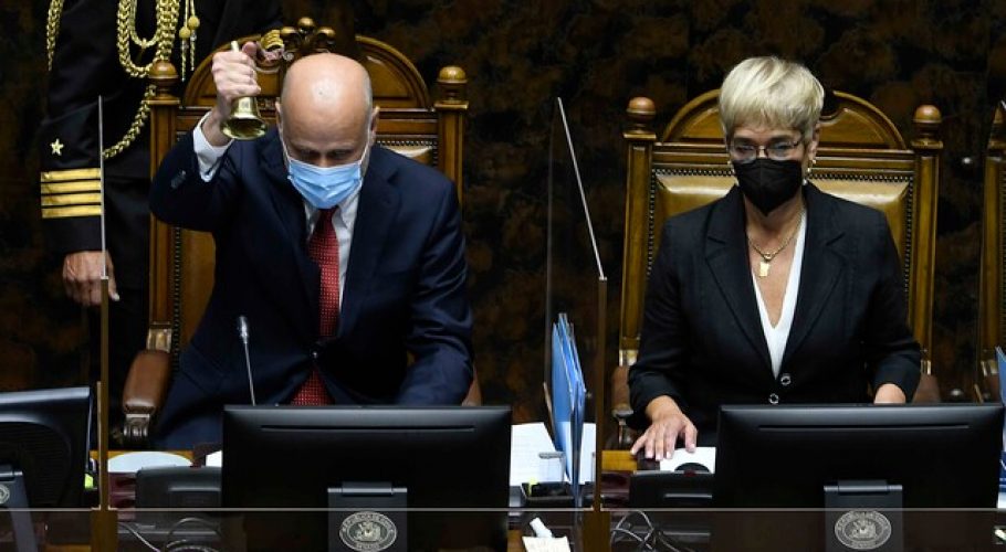 Luz Ebensperger asume como vicepresidenta del Senado