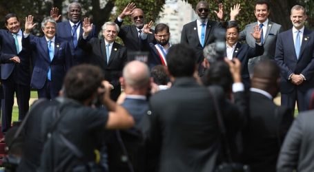 Presidente Boric se dirige a La Moneda para dar su primer discurso a la Nación