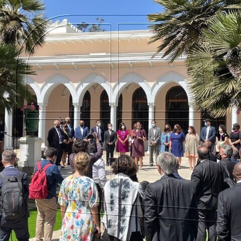 Ripamonti recibió a delegaciones internacionales que fueron al cambio de mando