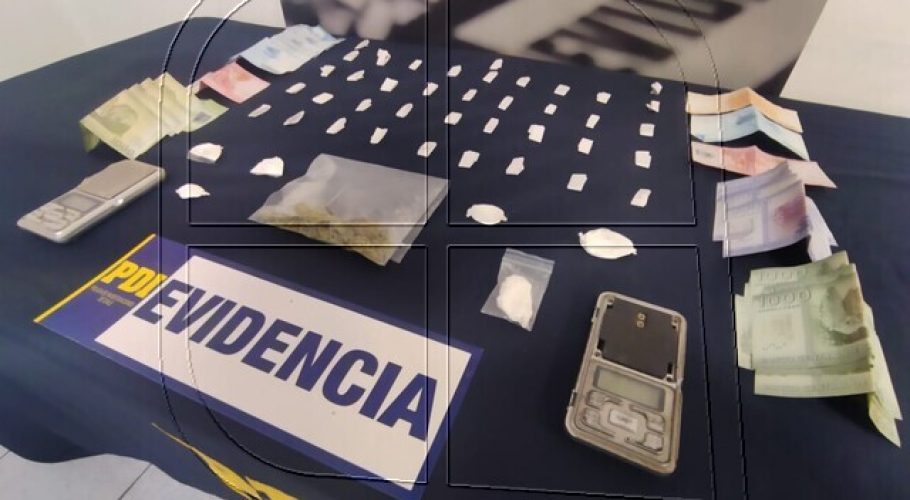 PDI detuvo a pareja de microtraficantes en Catemu