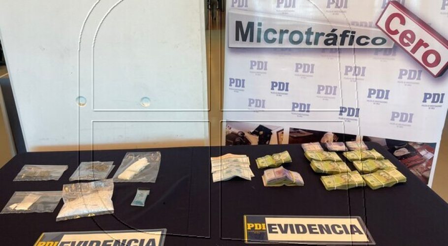 PDI desbarató focos de microtráfico en la comuna de Casablanca