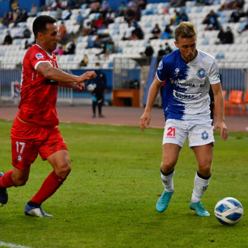 Deportes Antofagasta y Unión La Calera no se sacaron ventaja en el norte