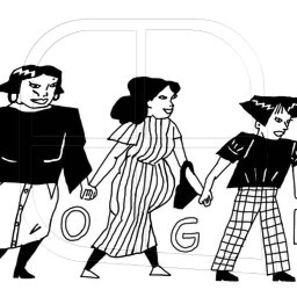Google homenajea con un doodle a Elena Caffarena Morice
