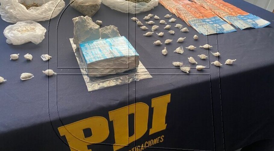 PDI detuvo a sujeto que realizaba delivery de droga en Quillota