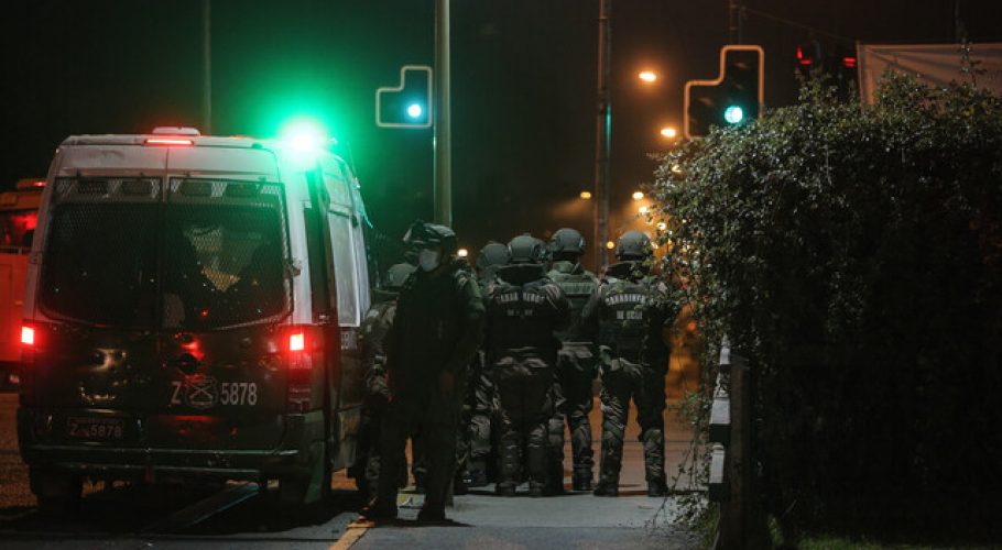 Balance “Día del Joven Combatiente”: 55 detenidos y cinco carabineros lesionados