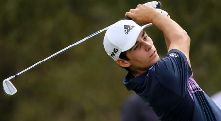 Golf: Joaquín Niemann acecha a los líderes tras primer día del Masters