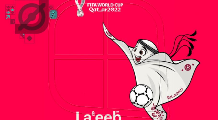 La'eeb, mascota oficial del Mundial de Qatar 2022