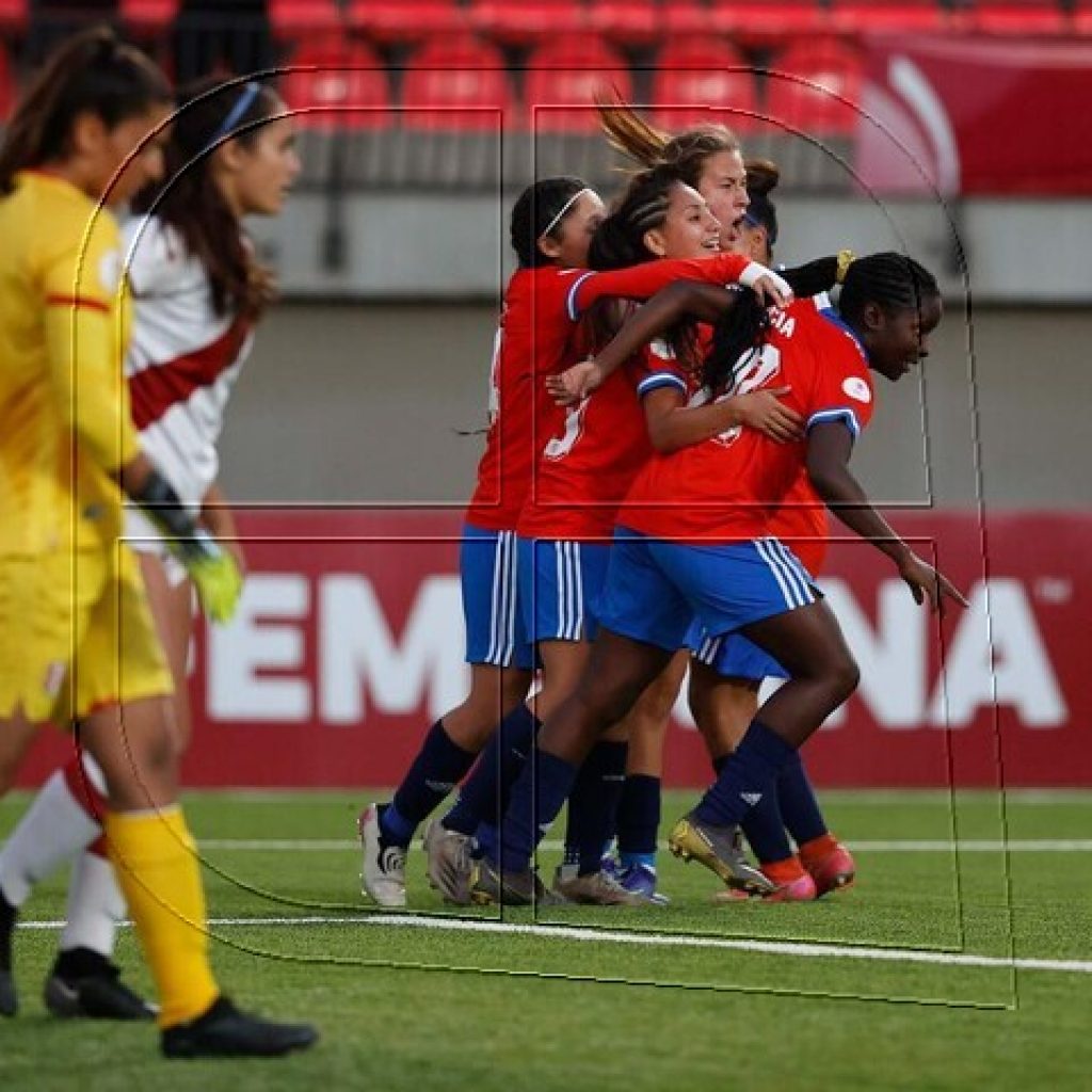 La 'Roja' femenina Sub 20 venció con autoridad a Perú en el Sudamericano