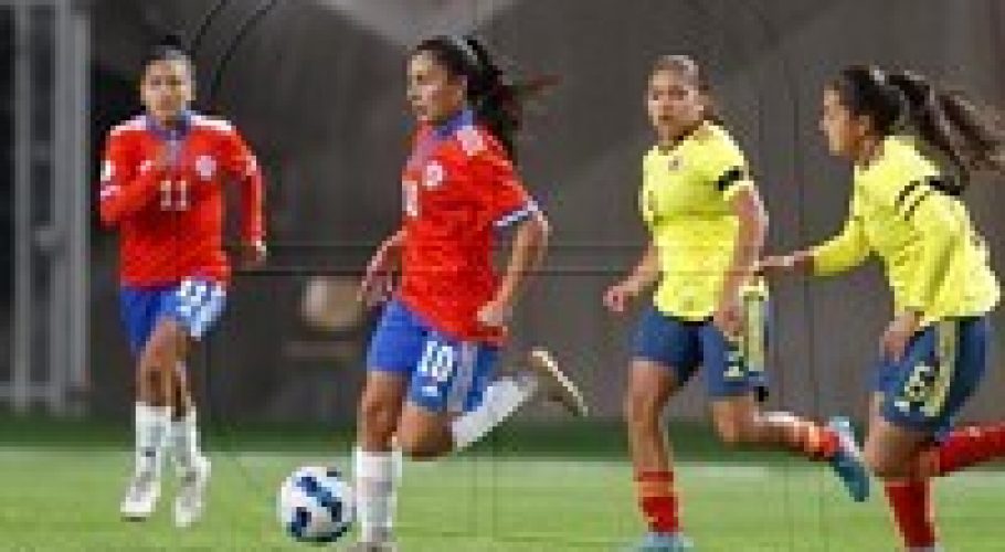 La 'Roja' femenina Sub 20 se despidió del Sudamericano con derrota ante Colombia