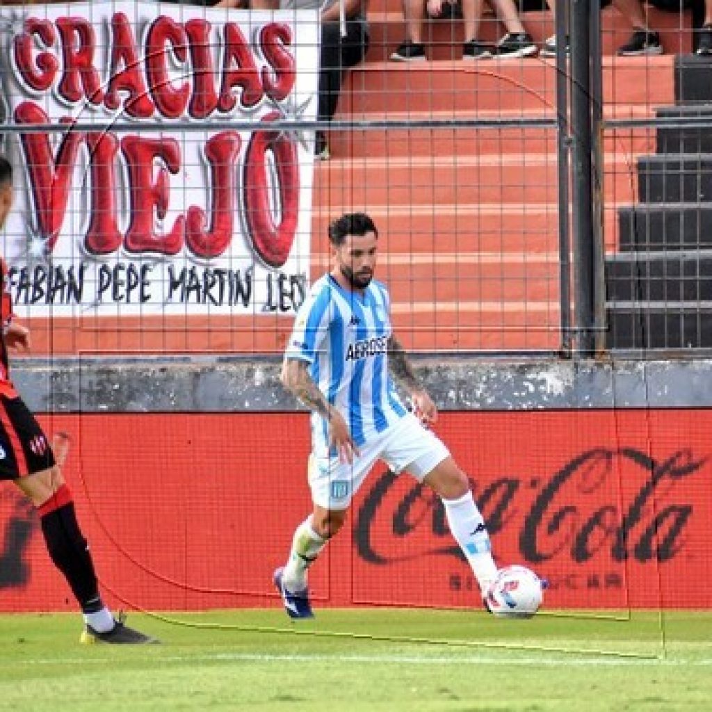 Argentina: Eugenio Mena fue titular en triunfo de Racing en visita a Patronato