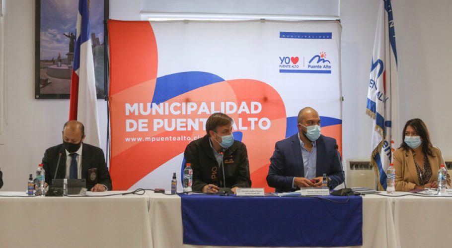Subsecretario Vergara se reunió con alcaldes de la zona sur de Santiago